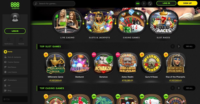 Casino Review Website