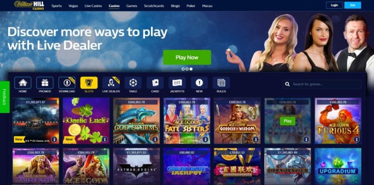 william hill casino review banner